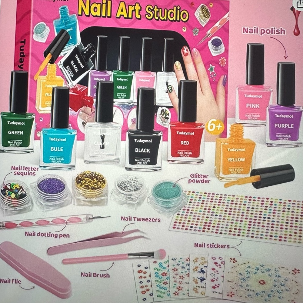 Nail Art Studio Set - Multicolor